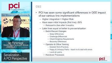 Ian Parsonage - Serialization - A PCI Perspective