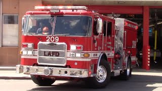 LAFD Engine 209 Responding