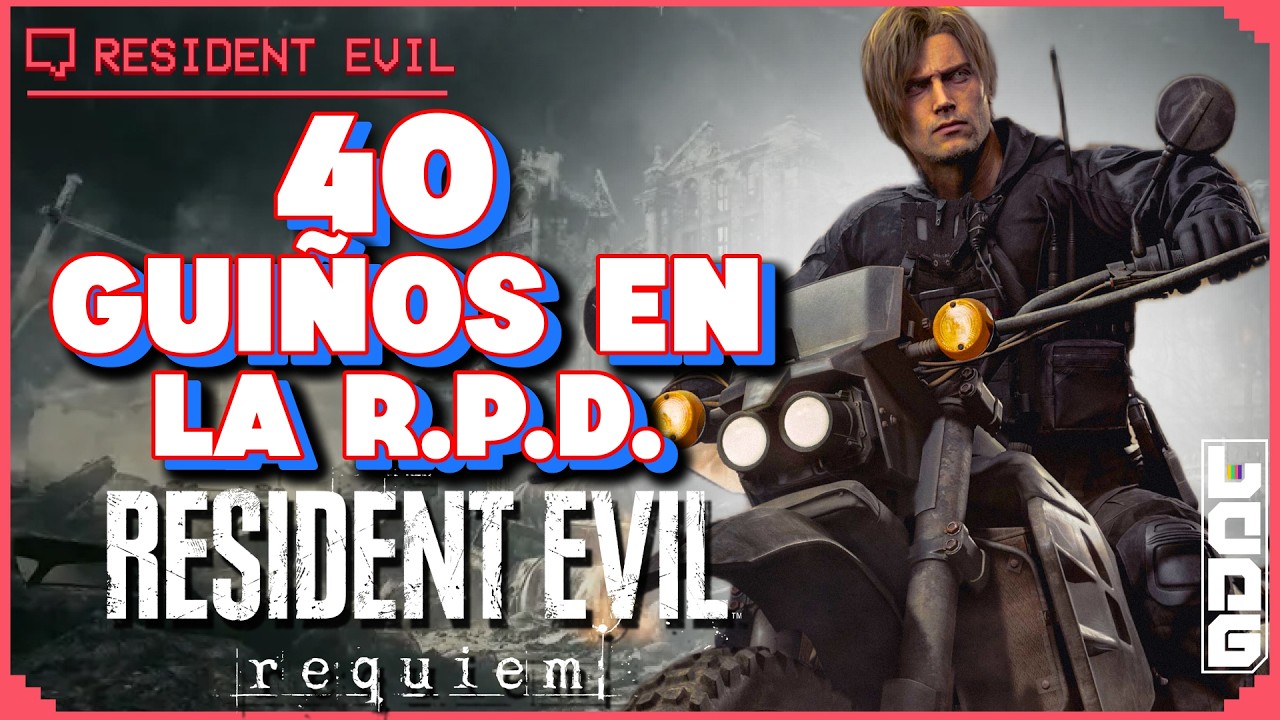 RESIDENT EVIL: 40 EASTER EGGS de REQUIEM en la RPD y ALREDEDORES