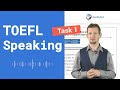 Master TOEFL Speaking Task 1 - 2020 Edition