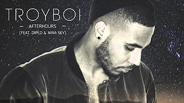 1 Hour Version | TroyBoi - Afterhours (feat. Diplo & Nina Sky) | 1 Hour Loop Music