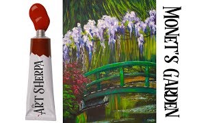 How to paint Monet's Garden Bridge and pond reflections The Art Sherpa How to paint Monet's Garden Bridge and pond reflections The Art Sherpa
