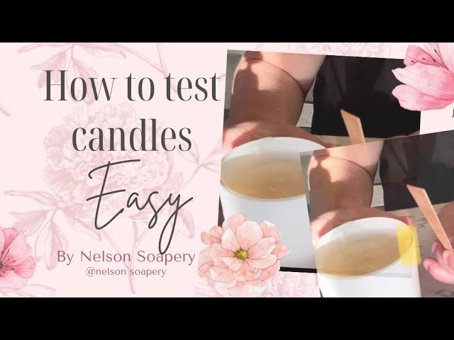 Making Tester Candles Using Virgin Coconut Soy Wax (EC26) + My Tips When  Testing! (Part 1) 