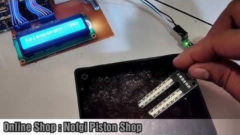Alat Pembaca Tingkat Kelembaban Tanah Berbasis Arduino dan Soil Moisture Sensor