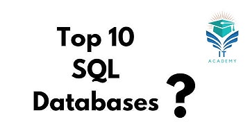 Top 10 SQL Databases | SQL | MySQL | SQLite | SAP HANA | MairaDB | Oracle Database