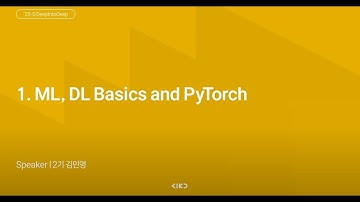 AIKU 25-2 DeepIntoDeep 1회: ML&DL Basics & Pytorch