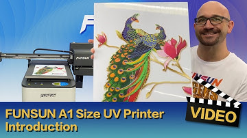 FUNSUN A1 Size UV Flatbed Printer Introduction