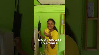 $0.65 Beautiful GREEN Orange Juice in Sri Lanka ??