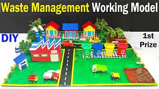 waste management working model for science project exhibition - diy | howtofunda