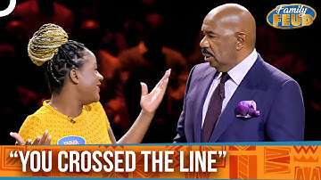Never Say This to Steve | Fast Money | Family Feud Classics