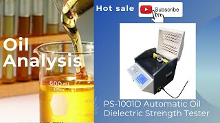 Lucyelec Dielectric Oil Analysis BDV-1001D Oil BDV Tester #IEC60156 #ASTM D877/1816 #bdv #oem