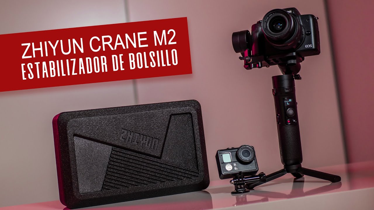 ZHIYUN ESTABILIZADOR CAMARA Y CELULAR CRANE-M2 S