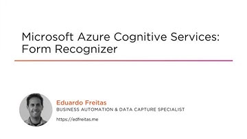 Azure Skills: Microsoft Azure Cognitive Services: Form Recognizer Course Preview