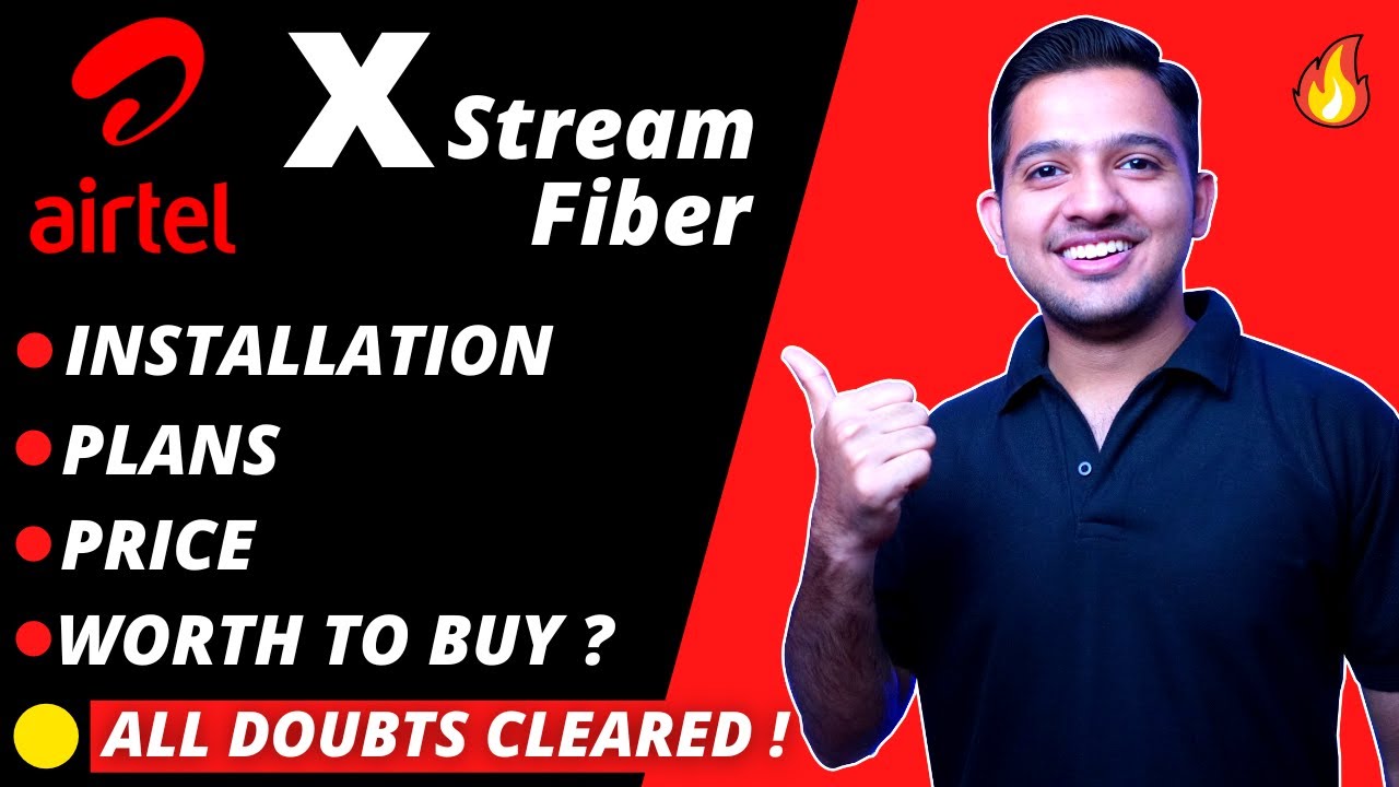 Airtel Xstream Fiber  Airtel Xstream Fiber Installation  Airtel Fiber 499 PlanWorth To Buy 