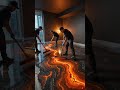 Lava Epoxy Bedroom Transformation🔥 | Luxury Room Makeover