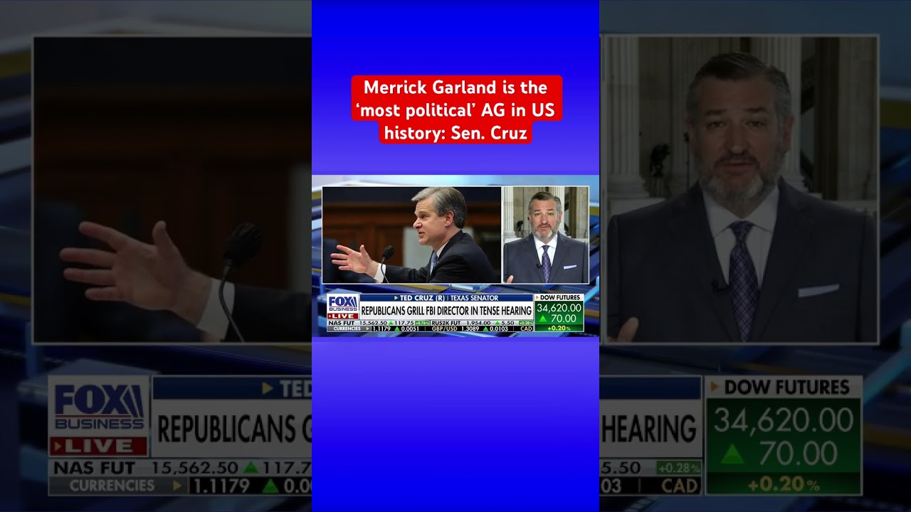 FBI, DOJ’s ‘double standard’ is ‘enormous’: Sen. Ted Cruz #shorts