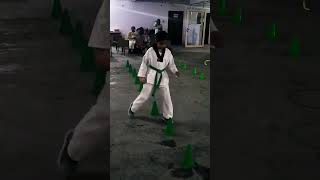 Taekwondo Footwork By Little Champ #Game #Taekwondo #Sports #Football #Karate #Taekwondo