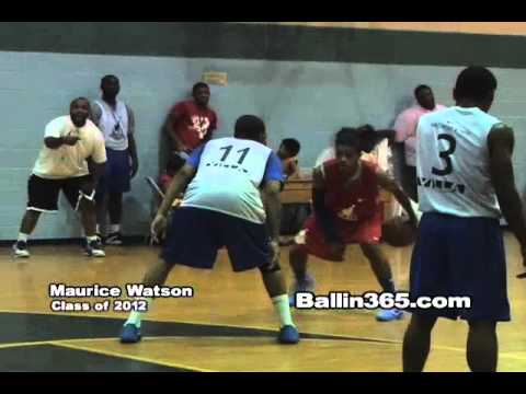 Boston U commit Maurice "Doo Wop" Watson with spee...