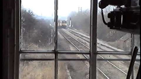 Inside Midland Junction signal box