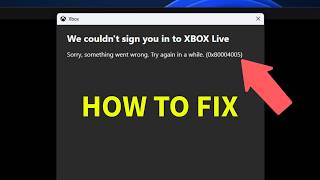 How to fix We Couldnt Sign You In To Xbox Live On PC