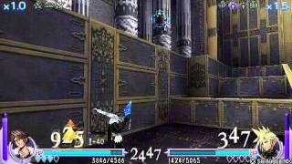 DISSIDIA FINAL FANTASY Squall VS Cloud