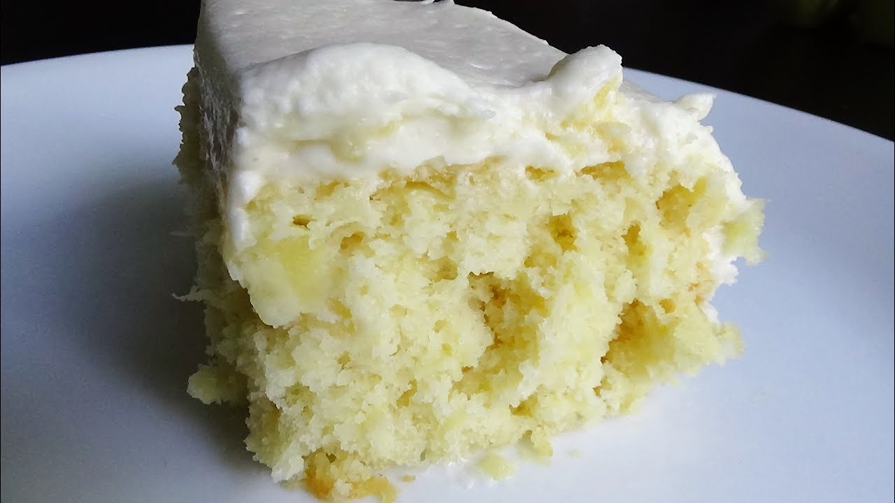 Easy Pineapple Cake - YouTube