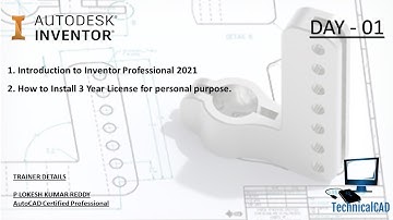 How to install Autodesk Inventor Software - Student Version