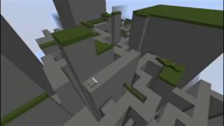 Dancing Line - The Maze in Minecraft (Camera's view)