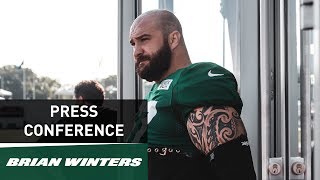 Brian Winters Press Conference (7/29) | New York Jets Training Camp | NFL