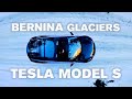 Tesla Model S – Bernina Glaciers – Grand Tour of Switzerland | #insta360