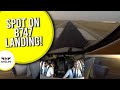 SPOT ON B747 Landing, Smoothest Ever? Saudia Cargo into Jeddah, KSA! [AirClips]