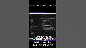 Why Code Review is Essential for AI-Generated Code in Enterprise #Shorts