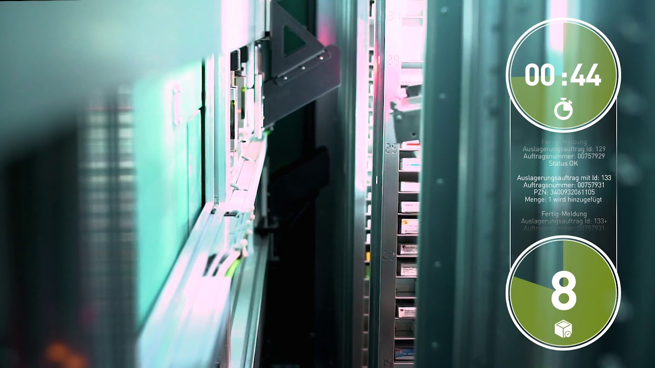 Gollmann-Zwick Go.Compact the fastest pharmacy robot on the market