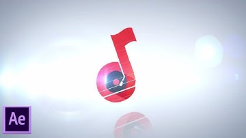 Dynamic Logo Animation in After Effects - After Effects Tutorial - No Plugins