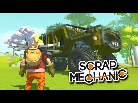 Видео: КЛАУД в ШОКЕ от ПОСТРОЕК в SCRAP MECHANIC