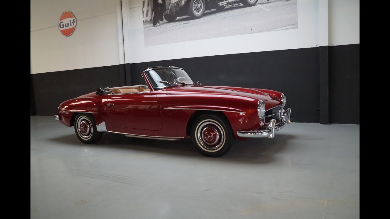 新品美品希少　ノレブMercedes-Benz 190 SL( 1957)Red 1957 MERCEDES-BENZ 190 SL 190SL Beautiful Combination (1957) for