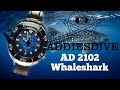 Addiesdive AD 2102 Deepsea hunter. "Whaleshark" dive into that dial!!!