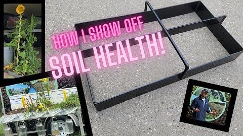 Demo the best rainfall simulator tray: #soilhealth #covercrops #rotationalgrazing #rainfallsimulator