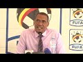 FEDERATION OF UGANDA FOOTBALL CEO EDGAR WATSON ON THE CONSTRUCTION OF STADIUMS IN UGANDA.