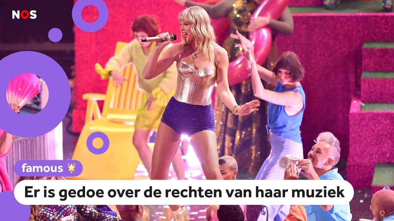 Taylor Swift: 'Help, ik mag mijn eigen liedjes niet zingen!'