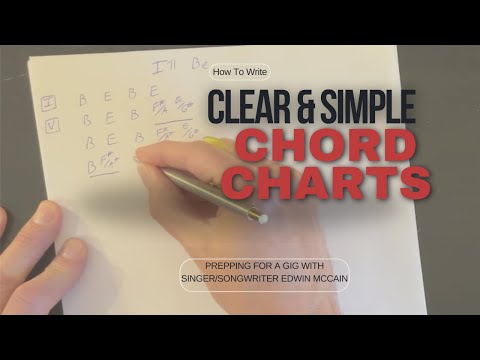How To Write Clear and Simple Chord Charts