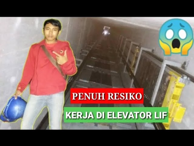 PENUH RESIKO TKI MALAYSIA BEKERJA DI ELEVATOR LIF😱 class=