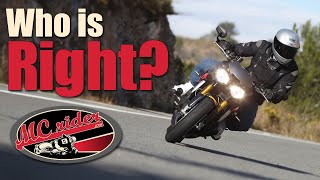 Motorcycle Corners: Why is there so much controversy over this???