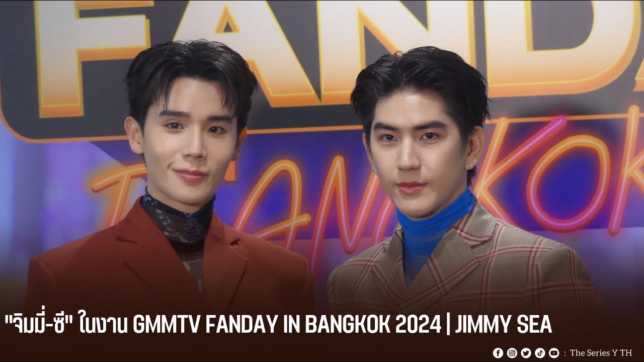 FANDAY BANGKOK 2024 ポスター サイン入り Jimmysea FANDAY BANGKOK