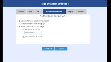 InterFunnels Tutorial - How to attach an auto responder with page