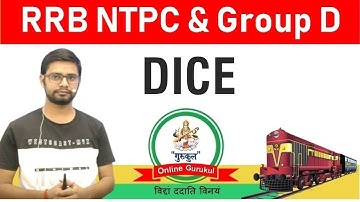 Dice Reasoning Tricks In Hindi For RRB NTPC and Group D | Online Gurukul By Anshul Saini