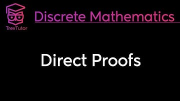 DIRECTE BEWIJZEN - DISCRETE WISKUNDE