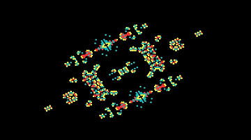 Orbital Platform #cellularautomata #mathart #algorithmicart #algorist #iterati