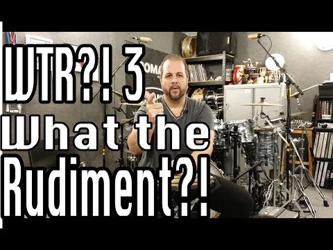 WHAT THE RUDIMENT!