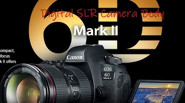 👀👉Canon EOS 6D Mark II Digital SLR Camera Body | Vary-angle Touch Screen